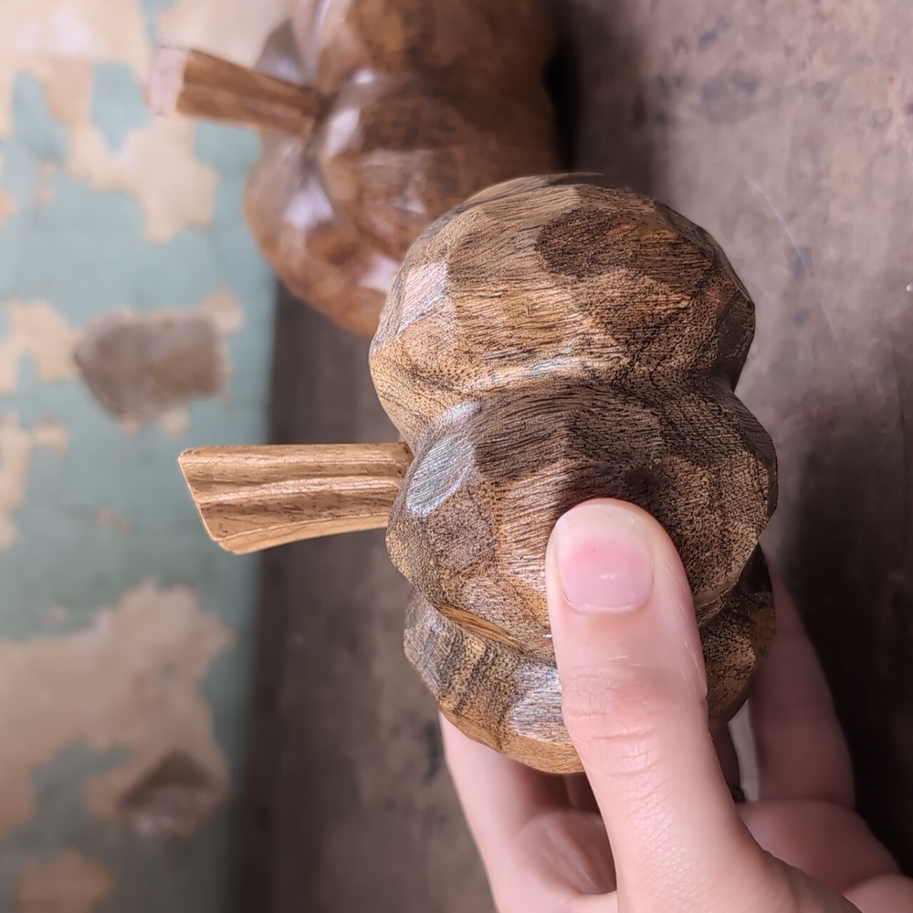 Rustic Wooden Pumpkins - Picture 3 of 5